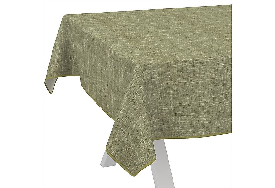 ANRO Tischdecke Alica Leinen Melliert Tischwäsche (Einzelstück 1-tlg), wass günstig online kaufen