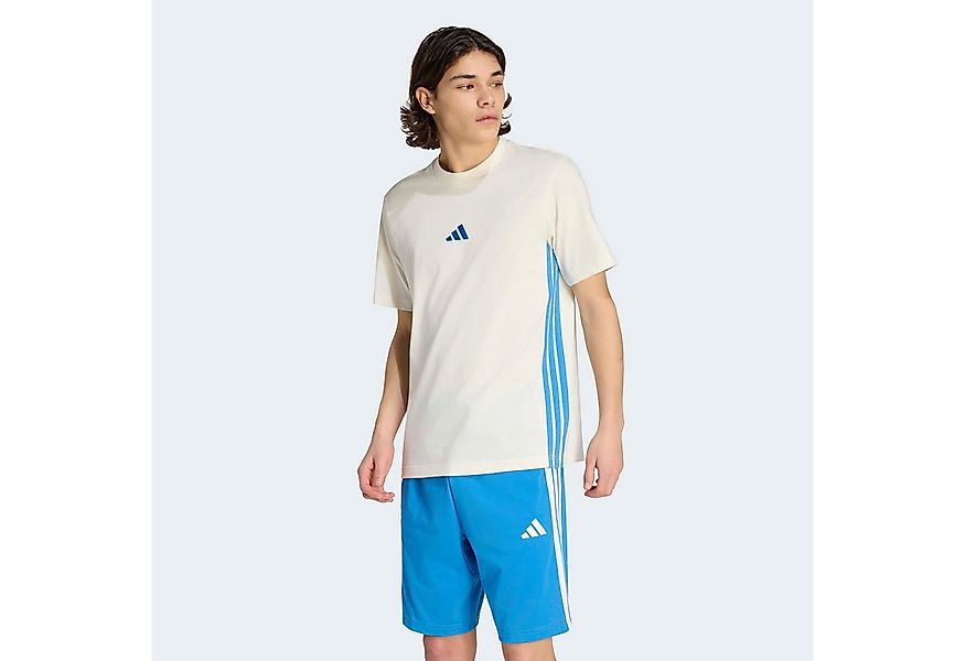 adidas Sportswear T-Shirt ESSENTIALS 3-STREIFEN SINGLE JERSEY mit Rundhalsa günstig online kaufen