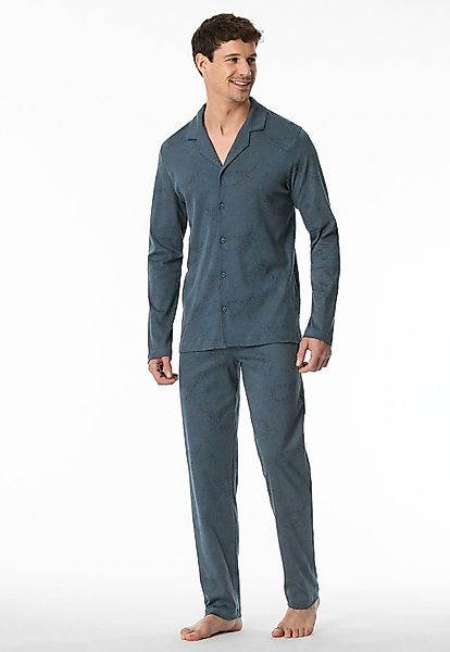 Schiesser Pyjama Fine Interlock (Set, 2 günstig online kaufen