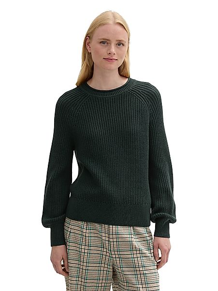 TOM TAILOR Denim Strickpullover mit Strick-Struktur günstig online kaufen