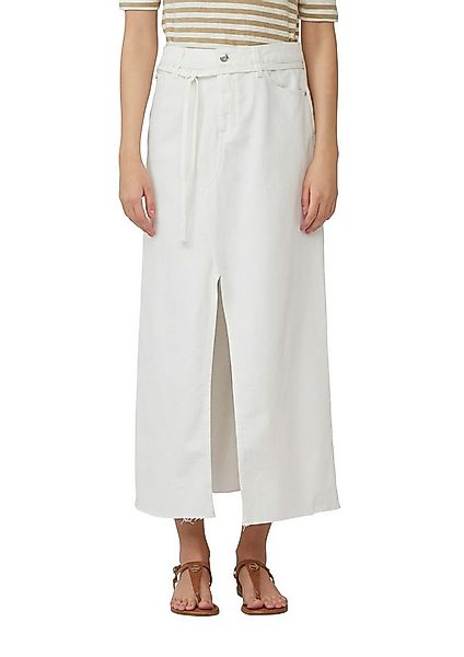 s.Oliver Jeansrock in A-Shape mit offenem Saum günstig online kaufen