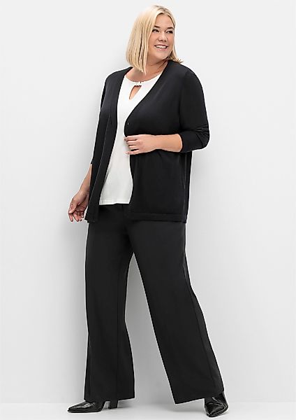 Sheego Strickjacke Feinstrickjacke günstig online kaufen