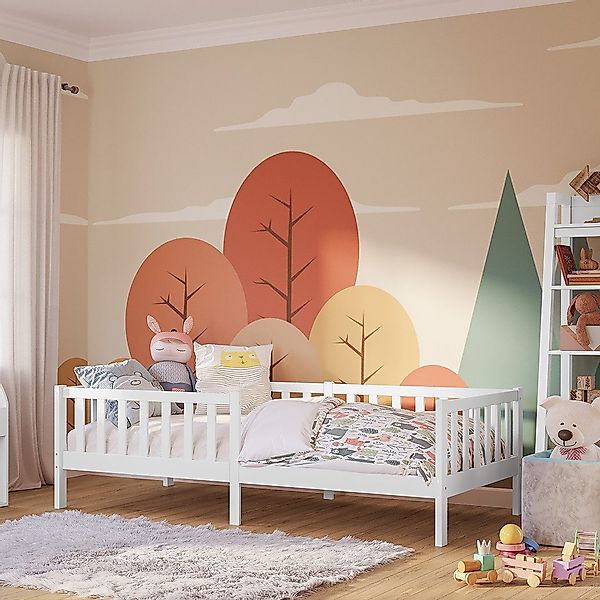 Bellabino Kinderbett Vere, in weiß, Kleinkindbett günstig online kaufen