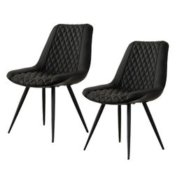 HTI-Living Esszimmerstuhl Esszimmerstuhl Astrid 2er-Set Kunstleder günstig online kaufen