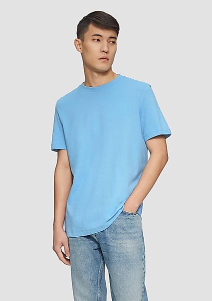 s.Oliver Kurzarmshirt T-Shirt Softes Baumwoll-T-Shirt mit günstig online kaufen
