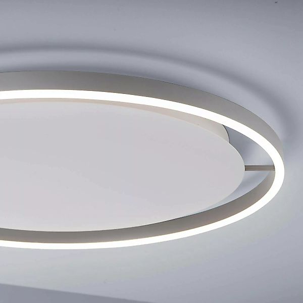 LED-Deckenleuchte Ritus, Ø 58,5cm, aluminium günstig online kaufen