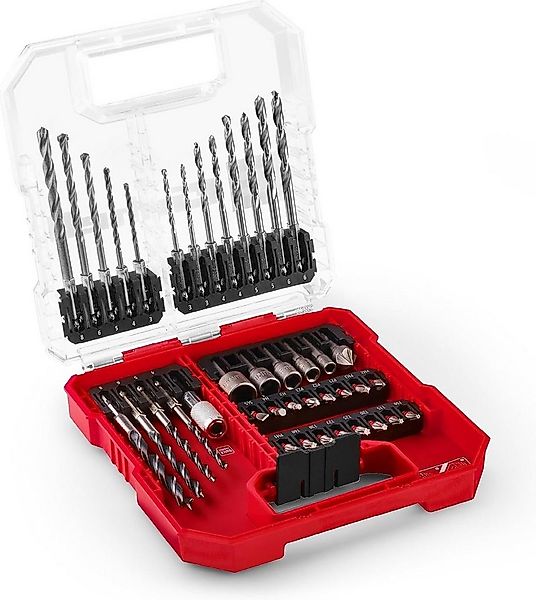 Einhell Bit-Set, 40-St., L-CASE 40-tlg. Bit- und Bohrer-Set 25-mm-Bits, Sch günstig online kaufen