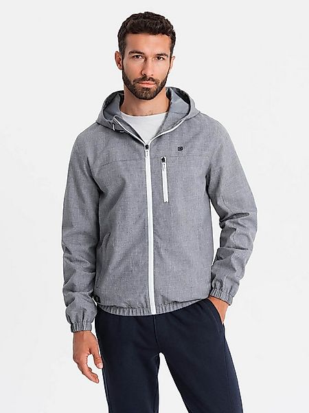 OMBRE Regenjacke Leichte Sportjacke für Herren mit Fleece-Futter -. günstig online kaufen