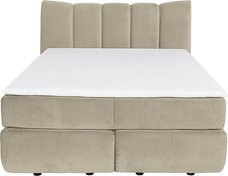 Leonique Boxspringbett "Océane", Bodenfrei- wirkt freischwebend, verschiede günstig online kaufen
