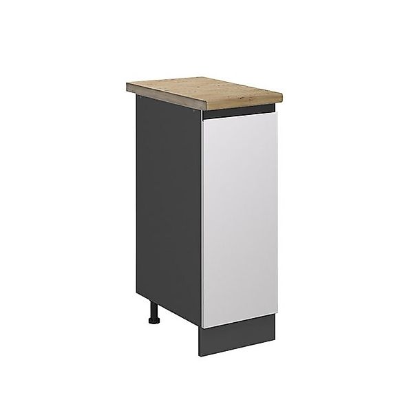 Vicco Apothekerschrank R-Line Medizinschrank für die Küche Weiß/Anthrazit 3 günstig online kaufen
