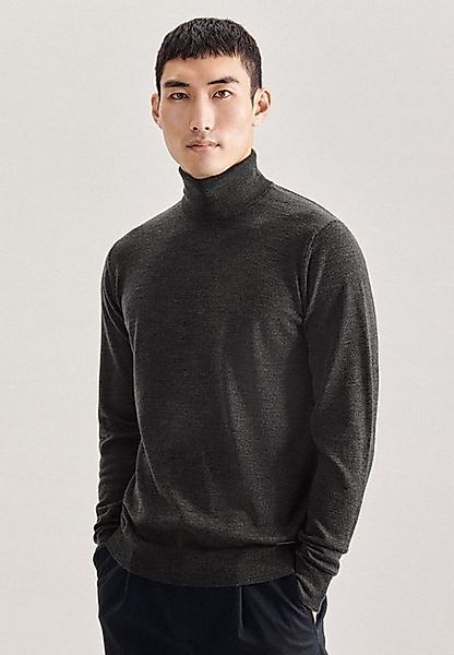 seidensticker Strickpullover Schwarze Rose Rundhals Uni günstig online kaufen