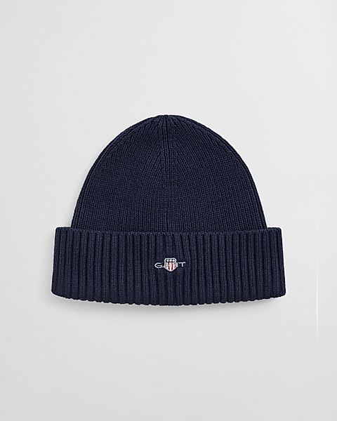 Gant Strickmütze COTTON BLEND LOGO BEANIE günstig online kaufen