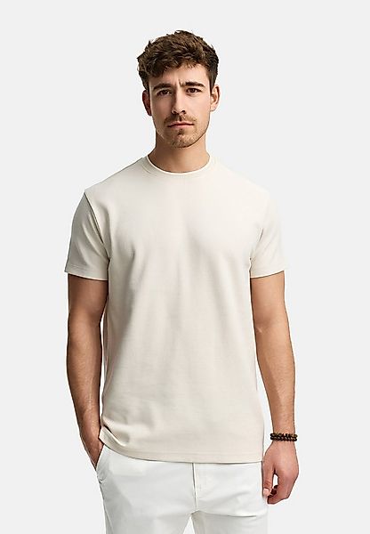 Indicode T-Shirt Herren INSandt Shirt Tee Herrenshirt mit strukturierter Ob günstig online kaufen