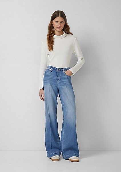 s.Oliver Weite Jeans Jeans-Hose SURI Jeans Suri / Regular Fit / Mid Rise / günstig online kaufen