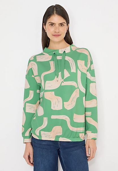Cecil Langarmshirt mit Elastiksaum günstig online kaufen