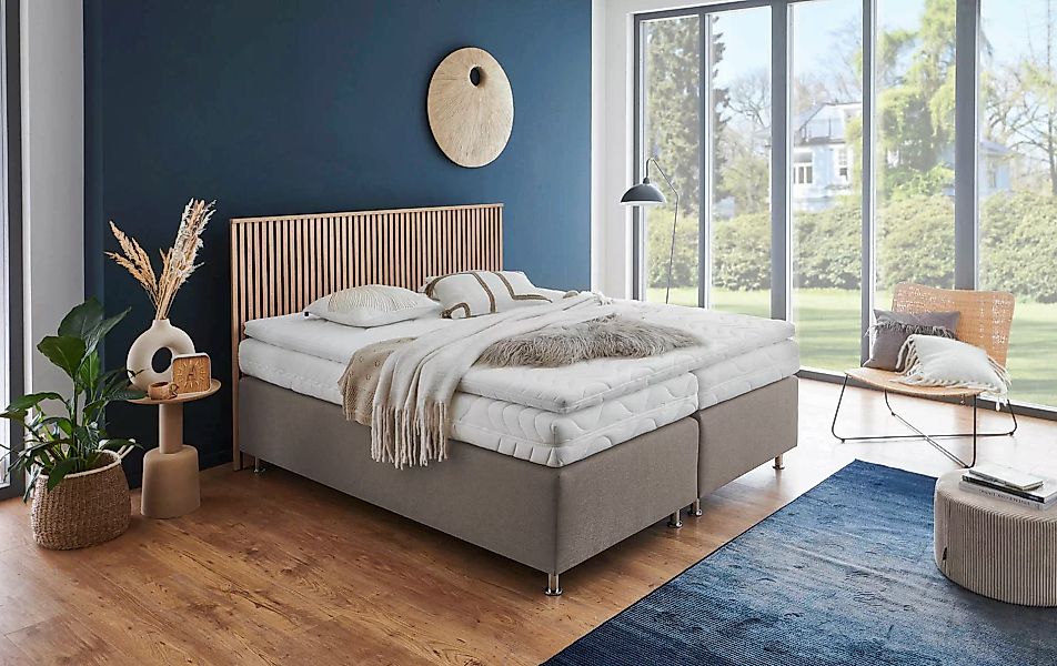 Westfalia Schlafkomfort Boxspringbett "Quercus", wahlweise mit LED-Beluchtu günstig online kaufen