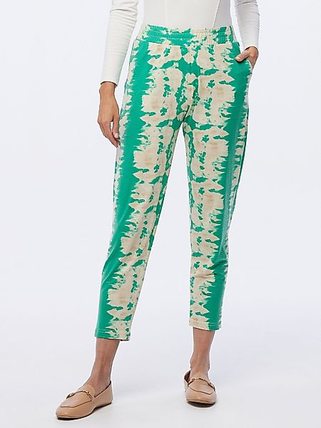 MONACO blue Lederimitathose Jogg Pants figurumspielend günstig online kaufen