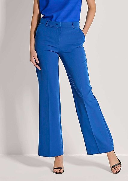 MADELEINE Bügelfaltenhose Kurzgröße: Ausgestellte Bügelfalten-Hose günstig online kaufen
