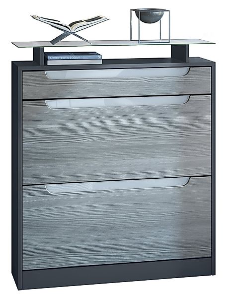 Vladon Schuhschrank Fiesta (Schuhkipper für 16 günstig online kaufen