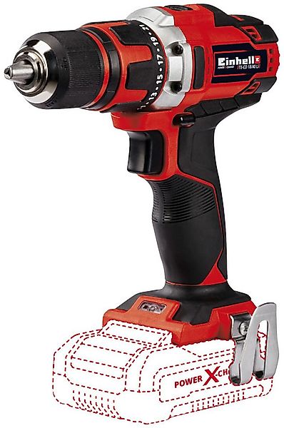 Einhell Akku-Bohrschrauber TE-CD 18/40 Li-Solo, max. 1500 U/min, Power X-Ch günstig online kaufen
