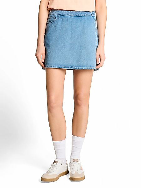 TOM TAILOR Denim Jeansshorts Skort mit seitlichem Reißverschluss günstig online kaufen