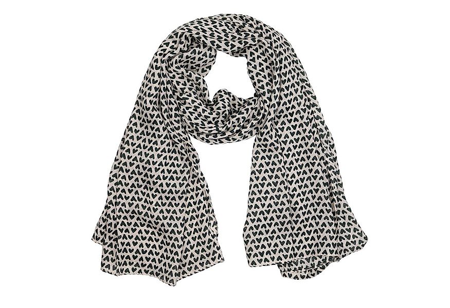 MIRROSI Modeschal weicher Schal kurz Fransen, ca.85x180cm, (Leo Leopard Her günstig online kaufen