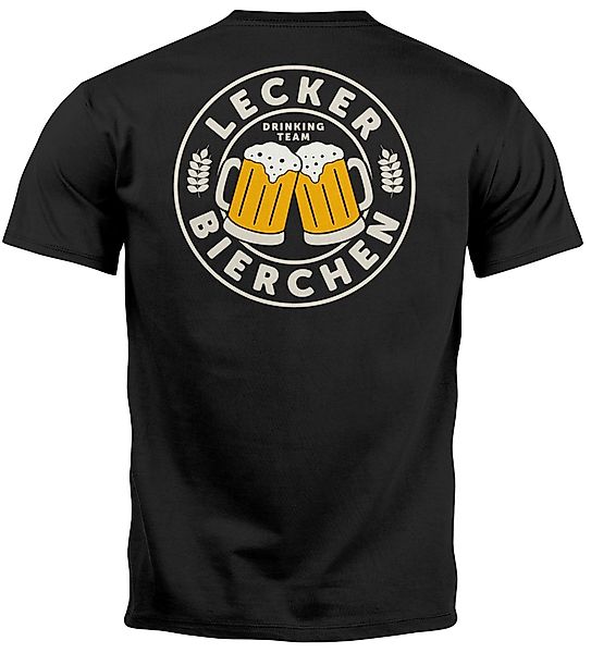 MoonWorks Print-Shirt Herren T-Shirt Backprint Lecker günstig online kaufen