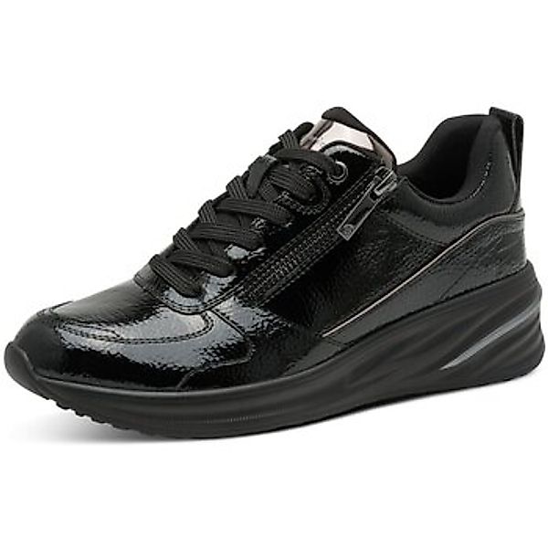 Tamaris  Sneaker Schnuerschuhe SneakSchwarzLackKeil 1-23754-45-018 günstig online kaufen