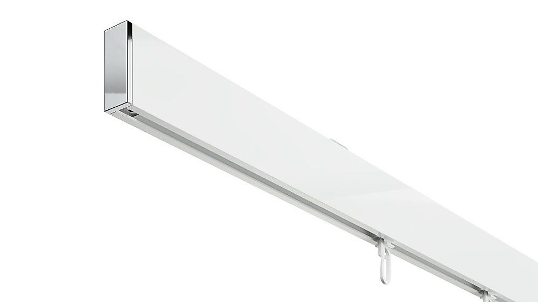 DécoProfi Schienensystem Gardinenstange eckig ABOVE 1-läufig, günstig online kaufen