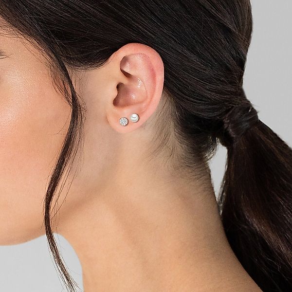 Glanzstücke München Paar Ohrstecker roségold, aus günstig online kaufen