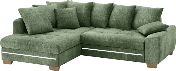Mr. Couch Ecksofa "Nikita II, L-Form" mit Kaltschaum, RGB-LED Beleuchtung, günstig online kaufen