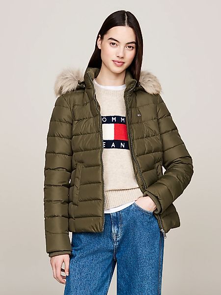 Tommy Jeans Curve Steppjacke TJW BASIC HOODED DOWN JACKET EXT in Großen Grö günstig online kaufen