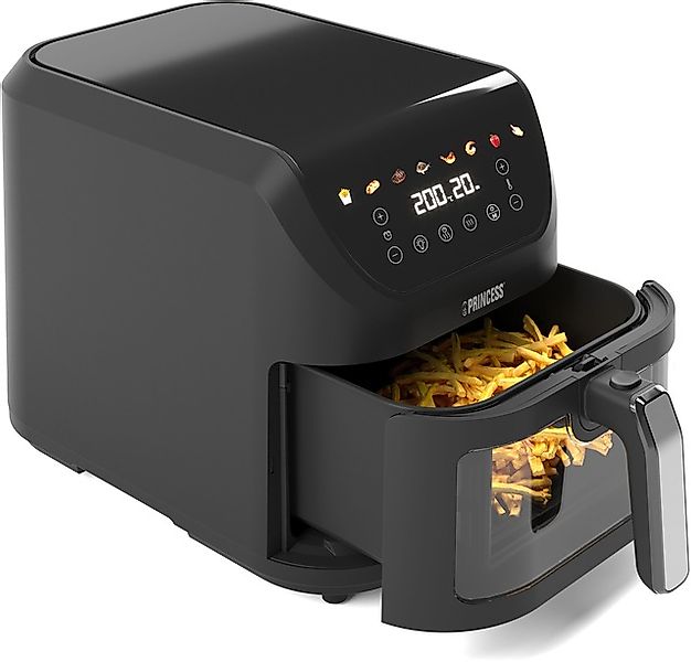 PRINCESS Heißluftfritteuse »182258 SlimFry Airfryer«, 2000 W, 8 L, platzspa günstig online kaufen