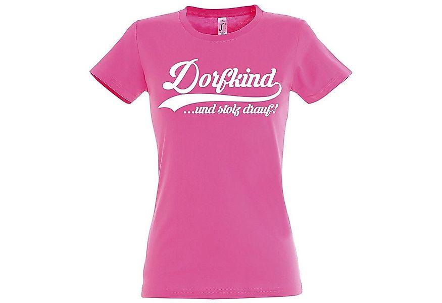 Youth Designz Print-Shirt Dorfkind Damen T-Shirt mit modischem Print günstig online kaufen