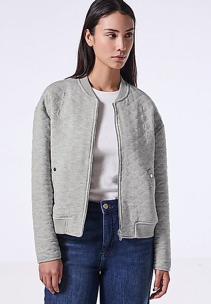 STREET ONE STUDIO Sweatjacke im angenehmen Materialmix günstig online kaufen