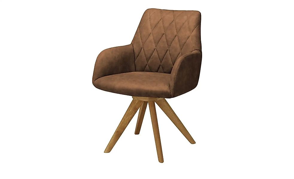 Woodford Armlehnstuhl  Bristol ¦ braun ¦ Maße (cm): B: 60 H: 88 T: 67.0 Stü günstig online kaufen
