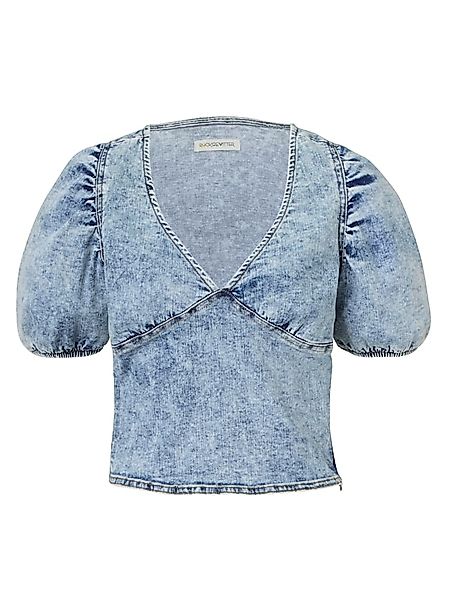 Jeansbluse ROCKGEWITTER Blau günstig online kaufen