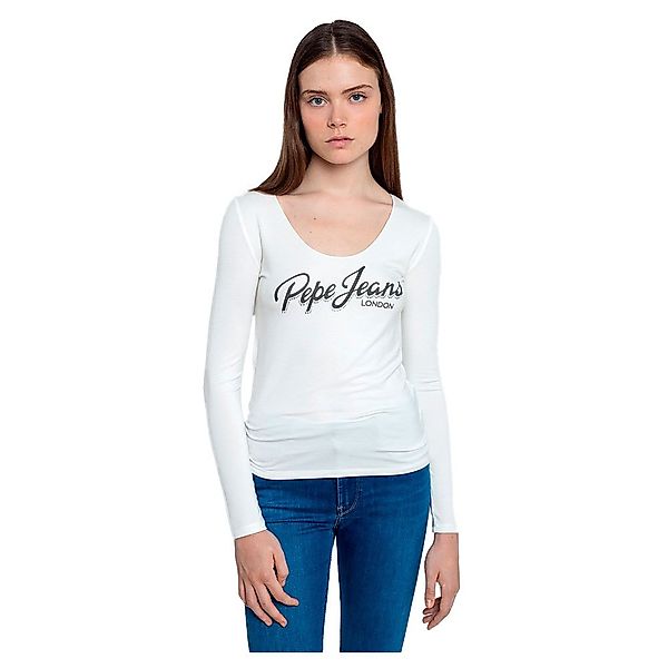 Pepe Jeans Sue Langarm-t-shirt XL White günstig online kaufen