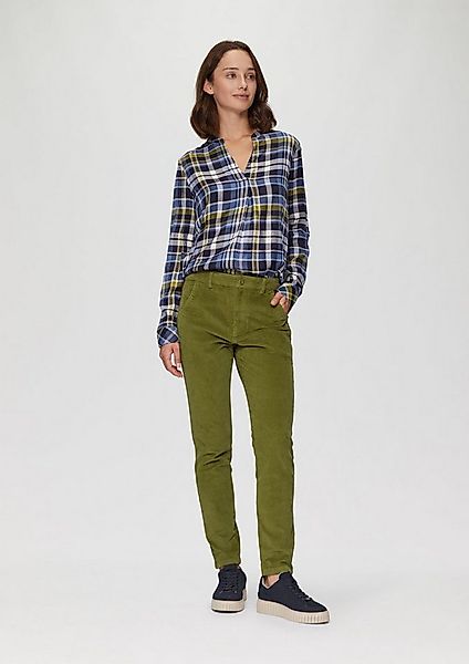 s.Oliver Chinos Hose BETSY Schmal geschnittene Cordhose günstig online kaufen