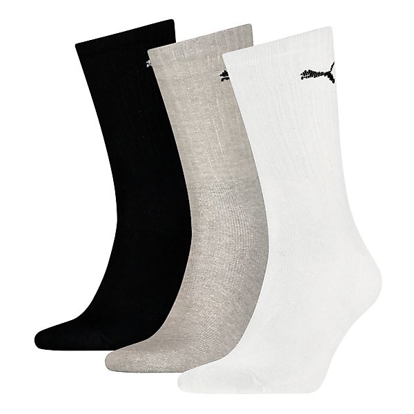 PUMA Sportsocken "PUMA UNISEX LIGHT CREW SOCK 3P", (3 Paar), Mit flacher Ze günstig online kaufen