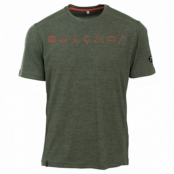 Maul Kurzarmshirt Herren T-Shirt Grinberg fresh grün günstig online kaufen