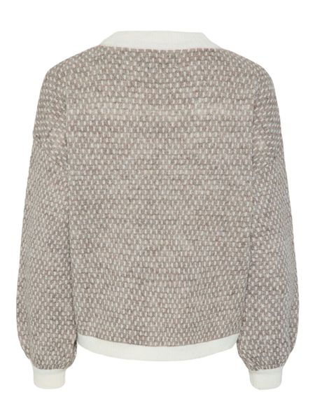 pieces Rundhalspullover PCDILIPPA LS O-NECK KNIT günstig online kaufen