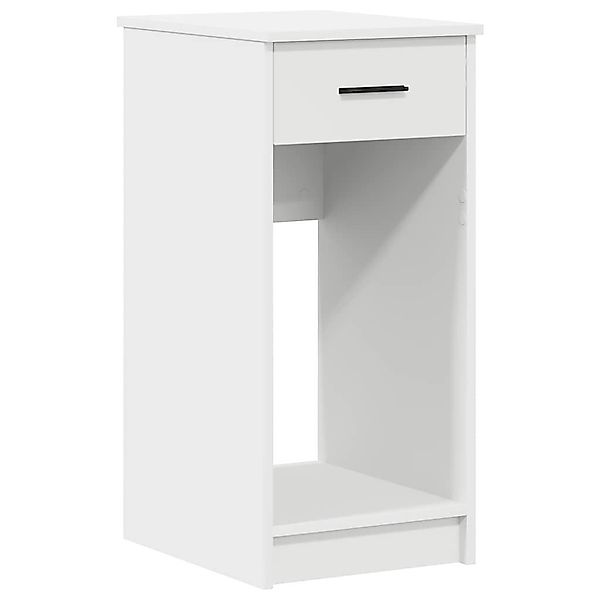 vidaXL Schreibtisch Computerschrank mit Schublade Weiß günstig online kaufen