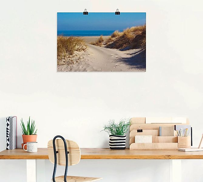Artland Poster "Am Meer - Insel Amrum", Strand, (1 St.) günstig online kaufen