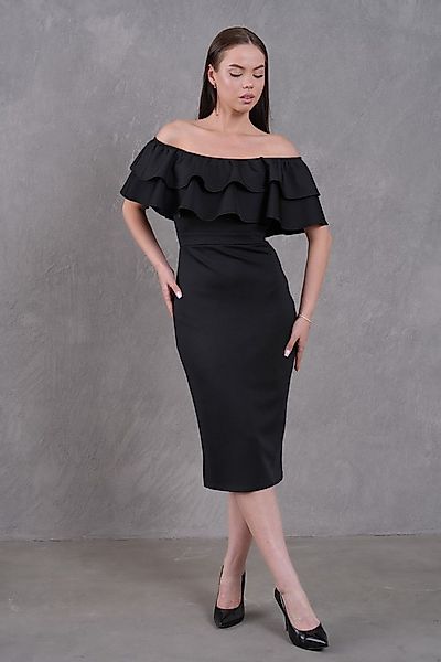 WOMAN VISION Minikleid Trägerloses Midi-Bleistiftkleid günstig online kaufen