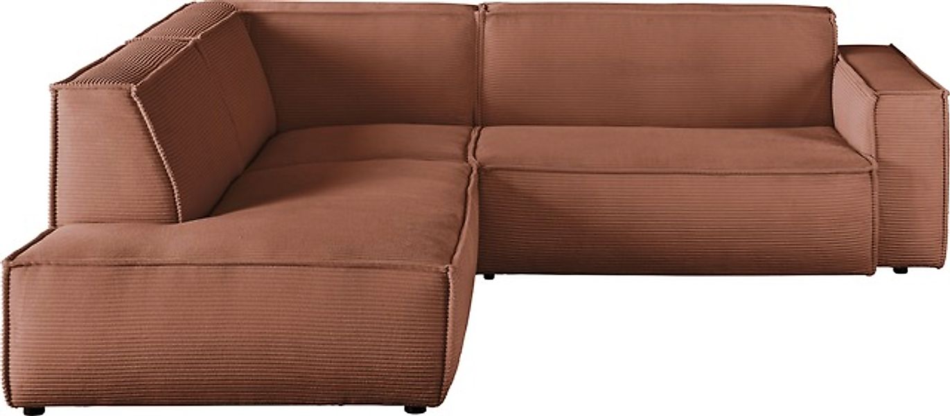 3C Candy Ecksofa »Matteo in elegant, kubischer Formensprache, bequem, L-For günstig online kaufen