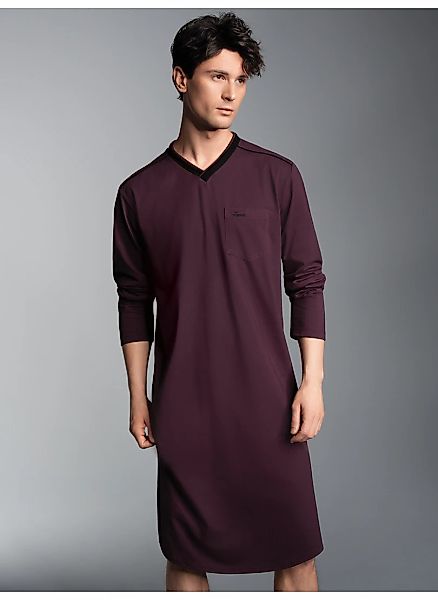 Trigema Pyjama "TRIGEMA Nachthemd aus Biobaumwolle" 1 tlg. günstig online kaufen