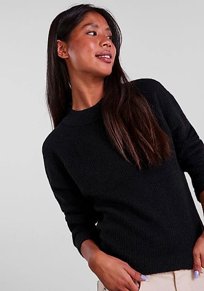 pieces Rundhalspullover PCELLEN LS O-NECK KNIT günstig online kaufen