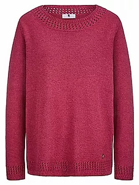 Rundhals-Pullover Anna Aura rot günstig online kaufen