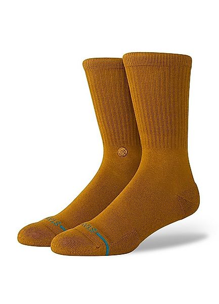 Stance Socken Tagessocke Crew Icon (verstärkte Fersen- und Zehenpartie) gol günstig online kaufen